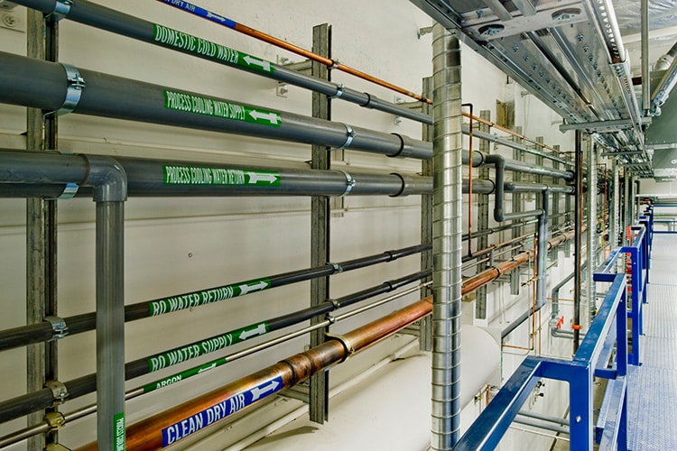 Industrial Plumbing Feature - Magna Mechanical